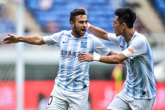 天津天海备战广州富力，争夺三分的简单介绍