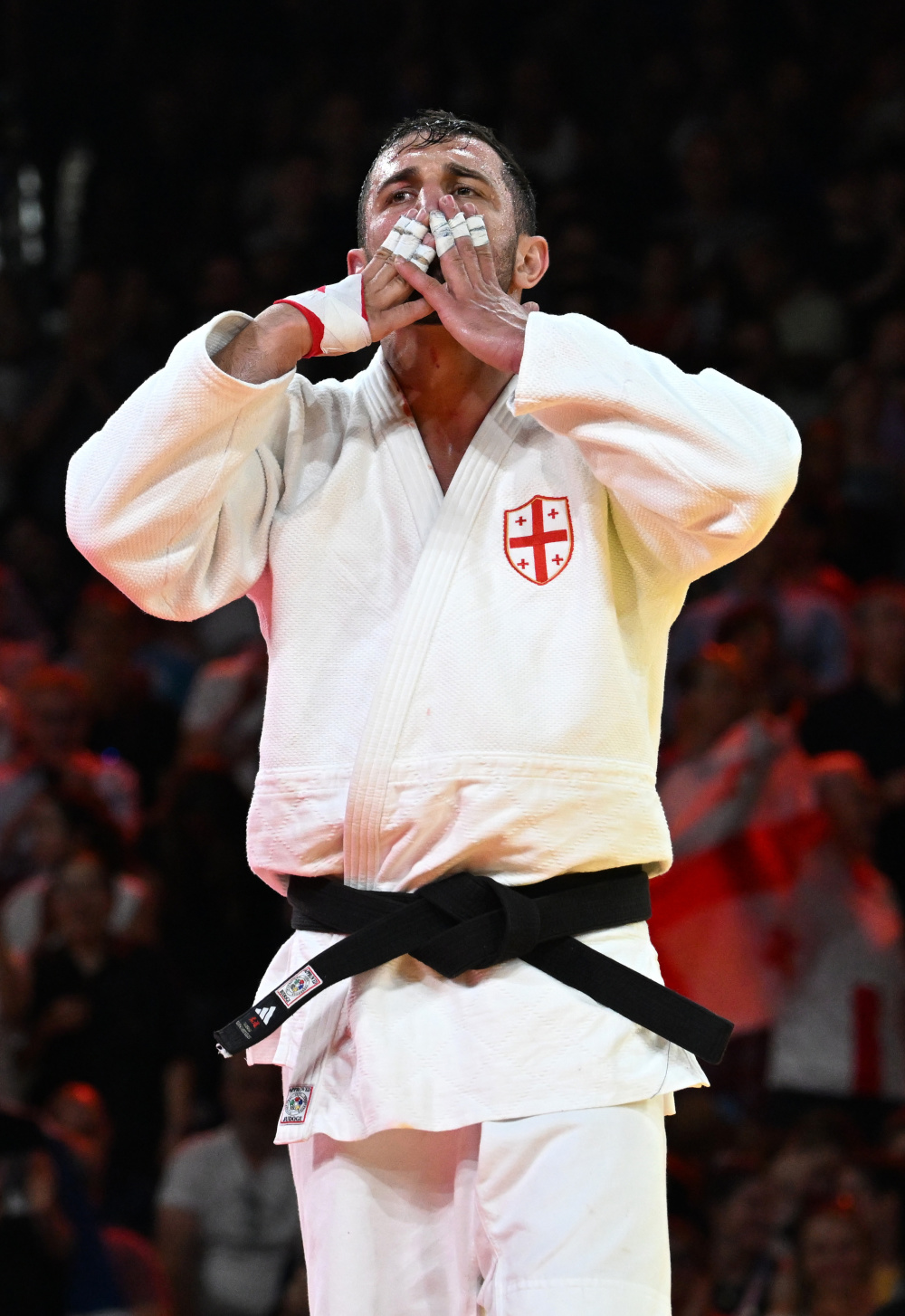 墨西哥选手在柔道比赛中夺冠 墨西哥选手在柔道比赛中夺冠